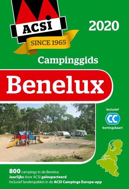 ACSI Campinggids Benelux + app 2020, ACSI - Paperback - 9789492023865