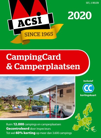CampingCard & Camperplaatsen 2020, ACSI - Paperback - 9789492023896