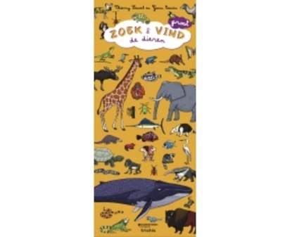 Zoek en vind de dieren, Thierry Laval - Gebonden - 9789492077646