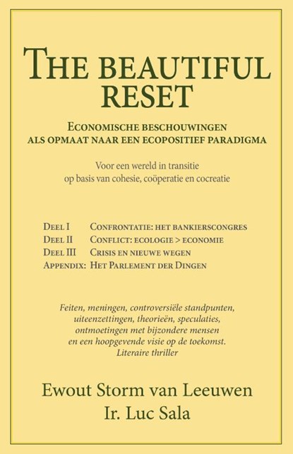 The beautiful reset, Ewout Storm van Leeuwen ; Luc Sala - Paperback - 9789492079503