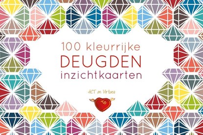100 kleurrijke deugden inzichtkaarten, Annelies Wiersma - Losbladig - 9789492094070