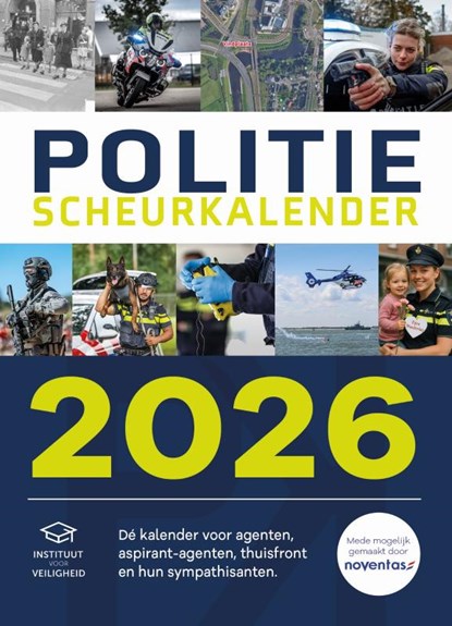 Politiescheurkalender 2026, niet bekend - Paperback - 9789492107664