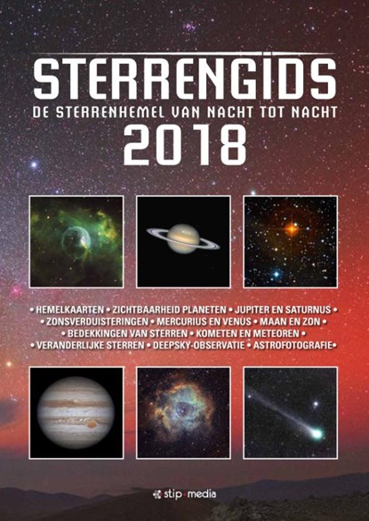 Sterrengids 2018, Mat Drummen ; Jean Meeus - Paperback - 9789492114051