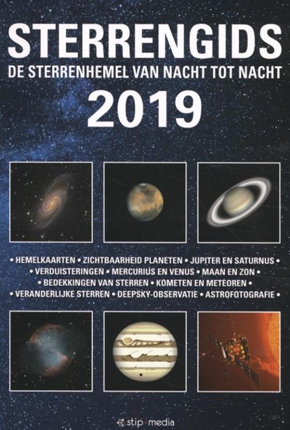 Sterrengids 2019, Anton Peters ; Erwin van Ballegoij ; Jean Meeuw - Paperback - 9789492114075