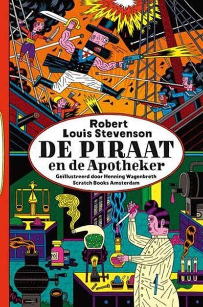 De piraat en de apotheker, Robert Louis Stevenson - Gebonden - 9789492117038
