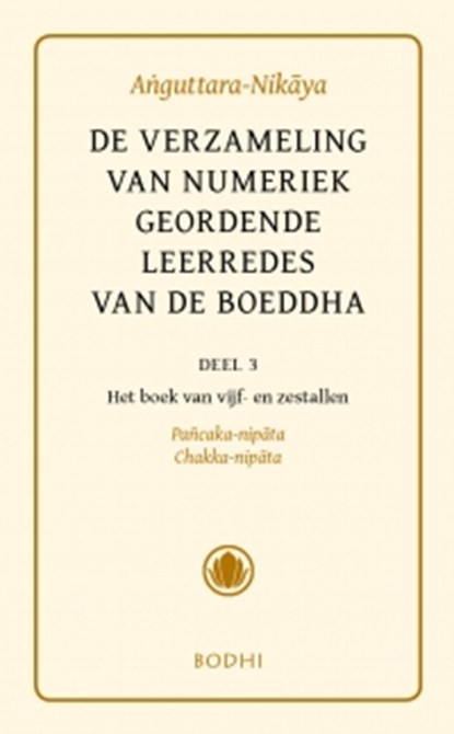 Anguttara-Nikaya 3 Het boek van vijf- en zestallen (Pancaka-Nipata, Chakka-Nipata), niet bekend - Gebonden - 9789492166036