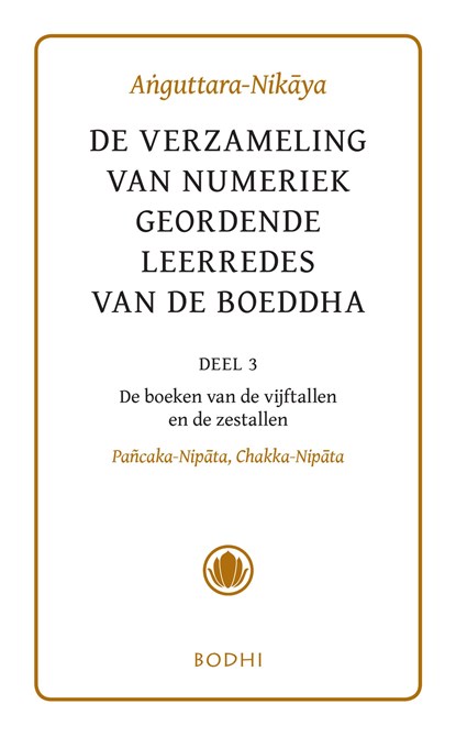 Anguttara-Nikaya / 3 Het boek van vijf- en zestallen (Pancaka-Nipata, Chakka-Nipata), niet bekend - Ebook - 9789492166180