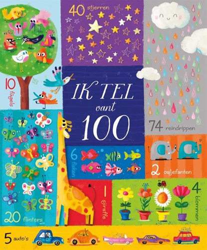 Ik tel oant 100, Felicity Brooks - Gebonden - 9789492176523
