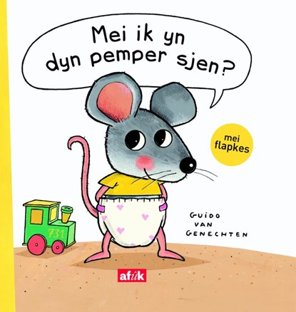 Mei ik yn dyn pemper sjen?, Guido van Genechten - Gebonden - 9789492176851