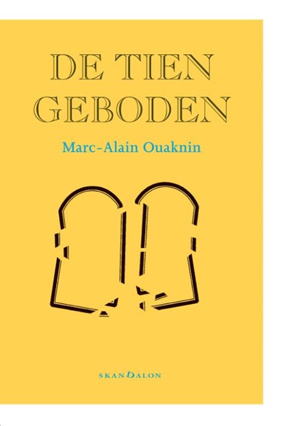 De Tien Geboden, Marc-Alain Ouaknin - Paperback - 9789492183286
