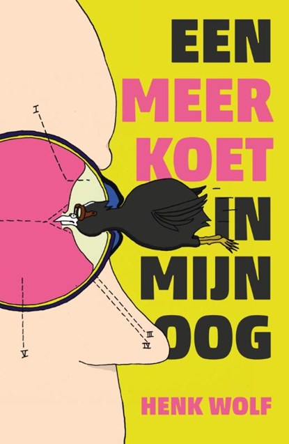 Een meerkoet in mijn oog, Henk Wolf - Paperback - 9789492190345