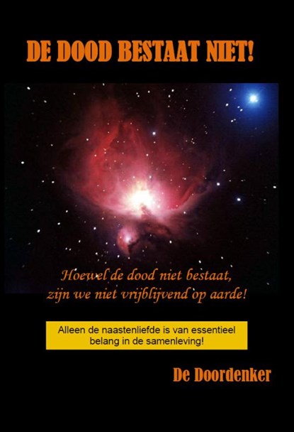 De dood bestaat niet, Aad Hoogendam - Paperback - 9789492228604