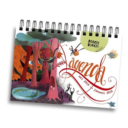 BoekieBoekie agenda 2016-2018, Jet Manrho - Paperback - 9789492243089