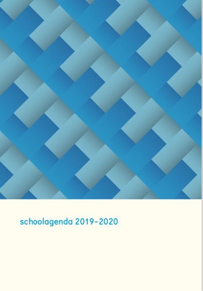 Prikkelarme schoolagenda 2019-2020, Stichting Doe Maar Zo ; Saam Uitgeverij - Overig - 9789492261366