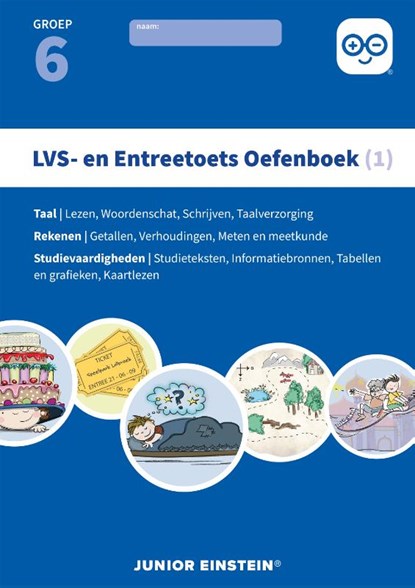LVS- en Entreetoets Oefenboek (1) Deel 1 - Gemengde opgaven - Groep 6, niet bekend - Paperback - 9789492265043