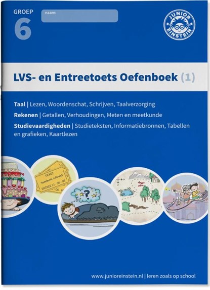 LVS- en Entreetoets Oefenboek (1) Deel 1 - Gemengde opgaven - Groep 6, niet bekend - Paperback - 9789492265043