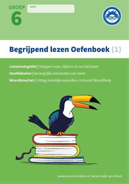 Begrijpend lezen 1 Groep 6 Oefenboek, niet bekend - Paperback - 9789492265159