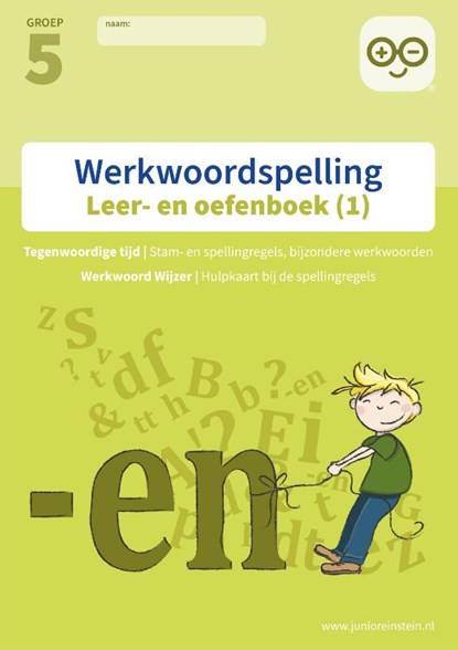 Werkwoordspelling Leer- en Oefenboek groep 5 (1) 1 De stam en tegenwoordige tijd - Groep 5 Opgaven voor werkwoordspelling, niet bekend - Paperback - 9789492265234