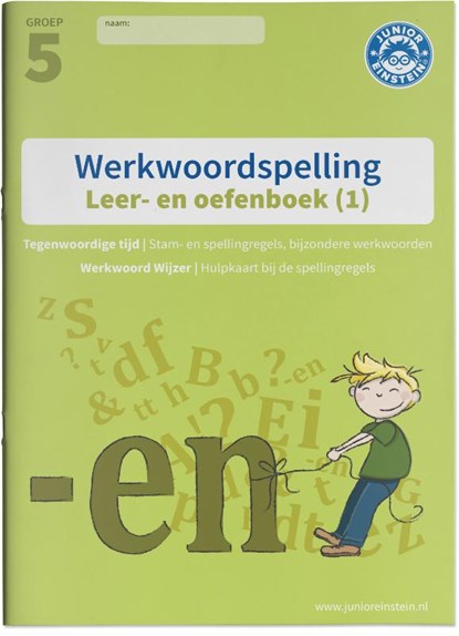 Werkwoordspelling Leer- en Oefenboek groep 5 (1) 1 De stam en tegenwoordige tijd - Groep 5 Opgaven voor werkwoordspelling, niet bekend - Paperback - 9789492265234