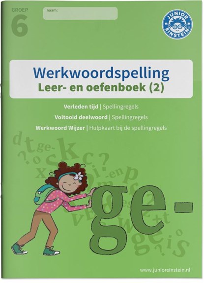 Werkwoordspelling 2 spellingsoefeningen verleden tijd en voltooid deelwoord groep 6 Leer- en Oefenboek, niet bekend - Paperback - 9789492265289