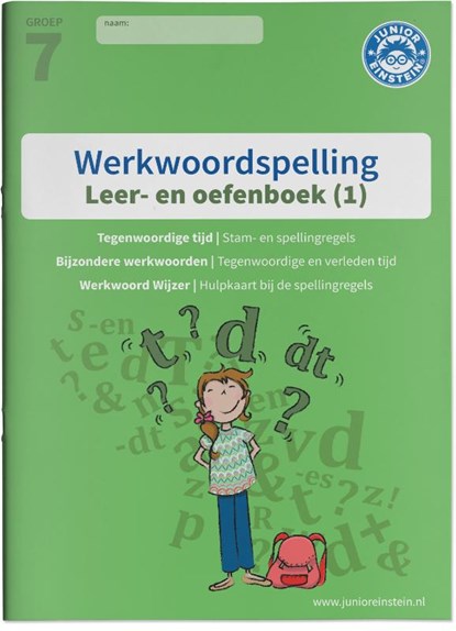 Werkwoordspelling leer- en oefenboek 1 Spellingsoefeningen tegenwoordige tijd en bijzondere werkwoorden. Groep 7, niet bekend - Paperback - 9789492265401