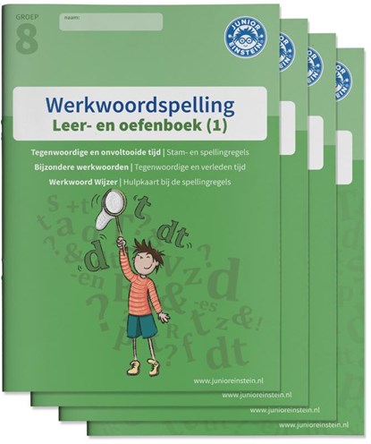 Werkwoordspelling Groep 8 Leer- en oefenboek 1, Antwoordenboeken 1, 2 en 3, niet bekend - Paperback - 9789492265487