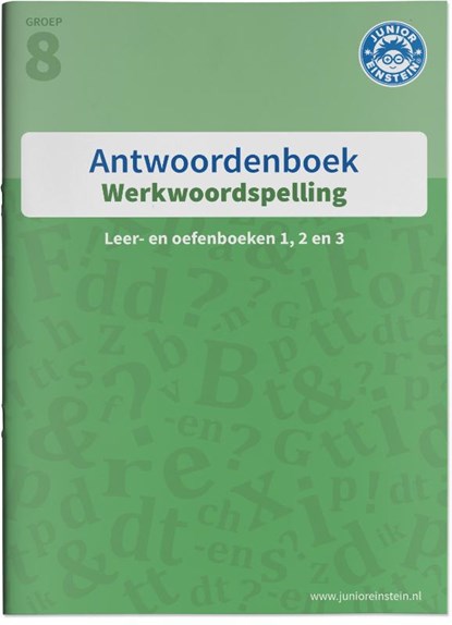 Werkwoordspelling leer- en oefenboek Spellingsoefeningen tegenwoordige tijd groep 8, niet bekend - Paperback - 9789492265494