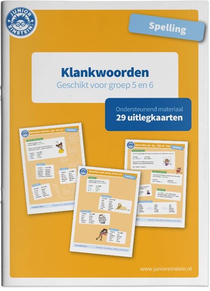 Spelling Klankwoorden geschikt voor groep 5 en 6, niet bekend - Paperback - 9789492265715