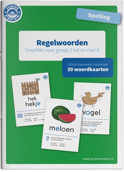 Spelling Regelwoorden geschikt voor de groepen 3 tot en met 8, niet bekend - Paperback - 9789492265739