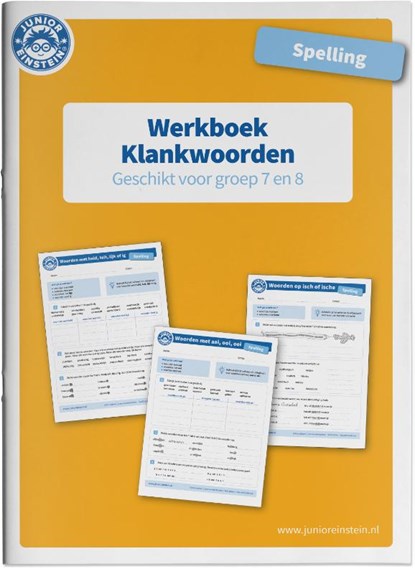 Spelling Klankwoorden geschikt voor groep 7 en 8 Werkboek, niet bekend - Paperback - 9789492265753