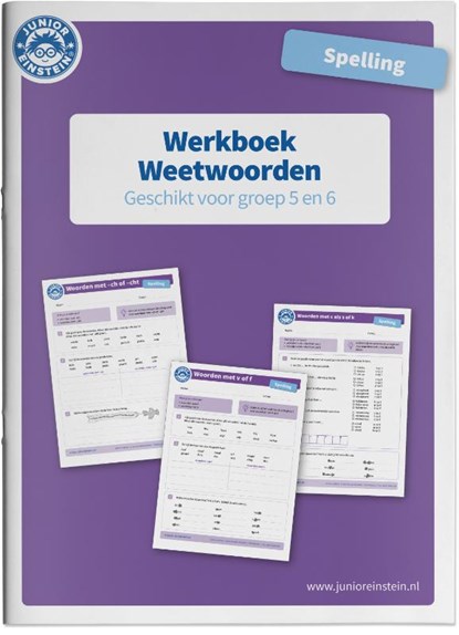 Spelling Weetwoorden geschikt voor groep 5 en 6 Werkboek, niet bekend - Paperback - 9789492265807