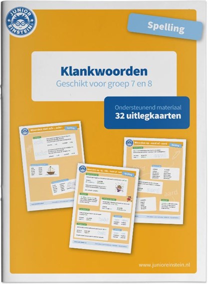 Spelling klankwoorden Geschikt voor groep 7 en 8, niet bekend - Paperback - 9789492265814