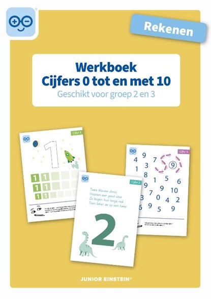 Rekenen Cijfers 0 tm 10 voor groep 2 en 3 Werkboek, niet bekend - Paperback - 9789492265975
