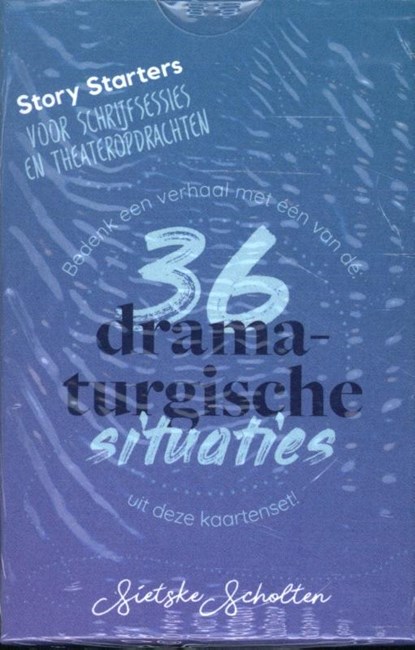 36 dramaturgische situaties, Sietske Scholten - Losbladig - 9789492270344