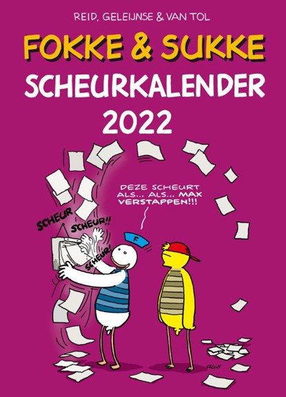 Fokke & Sukke Scheurkalender 2022, John Reid ; Bastiaan Geleijnse ; Jean-Marc van Tol - Paperback - 9789492409553