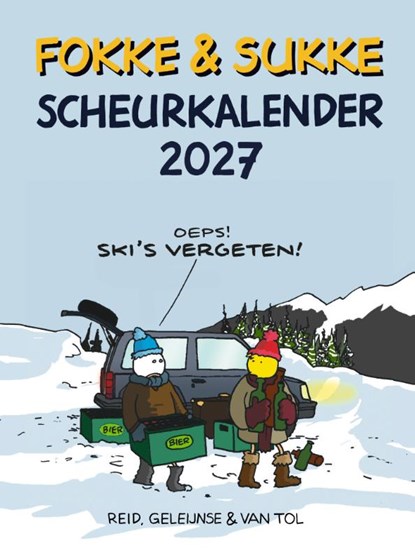 Fokke & Sukke - Scheurkalender 2027, John Reid ; Bastiaan Geleijnse ; Jean-Marc van Tol - Paperback - 9789492409782