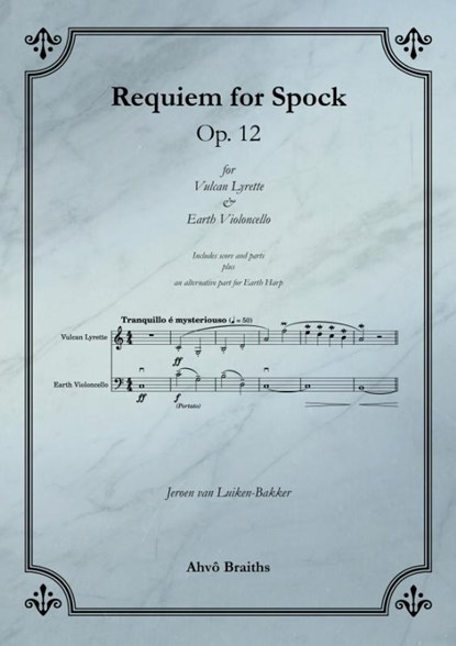 Op. 12 Requiem for Spock, Jeroen van Luiken-Bakker - Paperback - 9789492469335