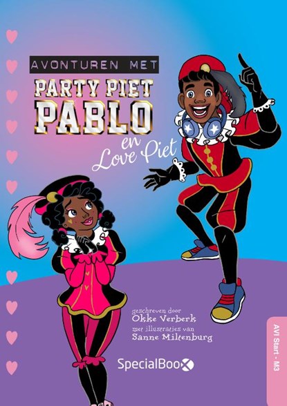 Avonturen met Party Piet Pablo en Love Piet, Okke Verberk - Gebonden - 9789492482860