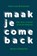 Maak je comeback, Hans van Breukelen ; Benno Diederiks - Paperback - 9789492528346