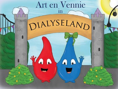 Art en Vennie in Dialyseland, Silvia van Vonderen - Gebonden - 9789492597175