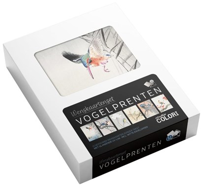 Wenskaartenset Vogelprenten, Studio Colori - Losbladig - 9789492598554