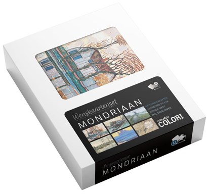 Wenskaartenset Mondriaan, Studio Colori - Losbladig - 9789492598585