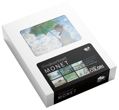 Wenskaartenset Monet, Studio Colori - Losbladig - 9789492598622