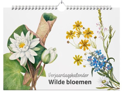 Verjaardagskalender Wilde bloemen, Studio Colori - Paperback - 9789492598646