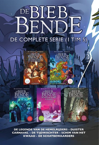 De Bieb-bende 1-10, Michael Reefs - Paperback - 9789492604019