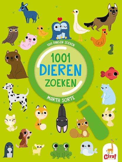 1001 dieren zoeken, Marta Sorte - Gebonden - 9789492616012
