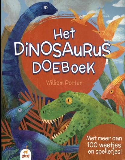 Het dinosaurus doeboek, William Potter - Paperback - 9789492616487