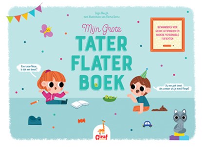 Mijn grote taterflaterboek, Inge Bergh - Gebonden - 9789492616524