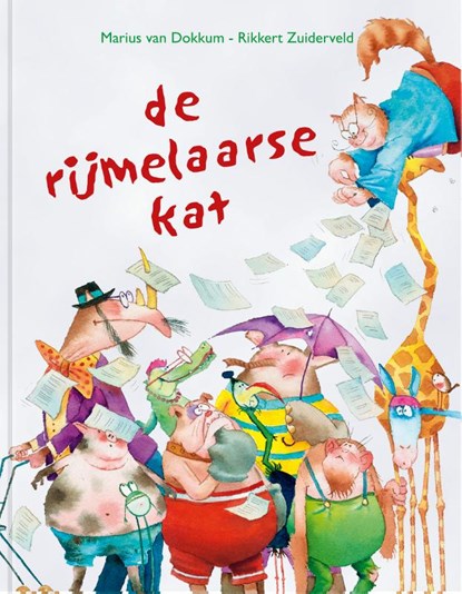 De rijmelaarse kat, Rikkert Zuiderveld - Gebonden - 9789492629456