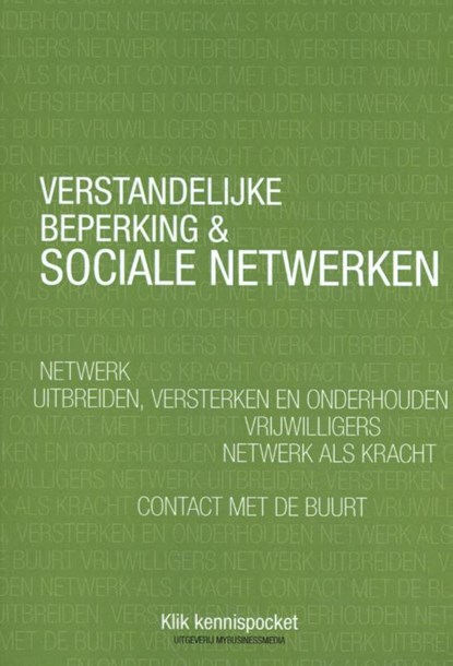 Verstandelijke beperking & Sociale netwerken, Tjitske Gijzen ; Ronny Vink - Paperback - 9789492711427